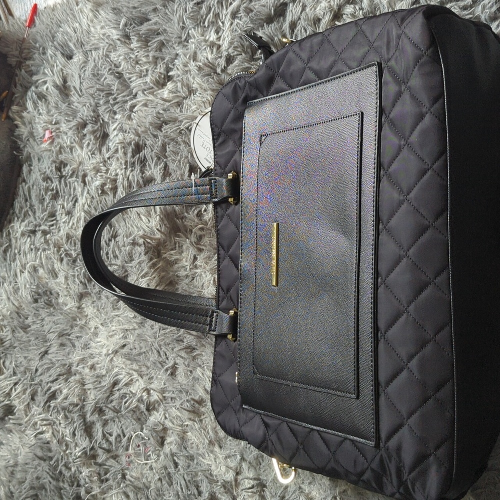 Steve Madden black work tote